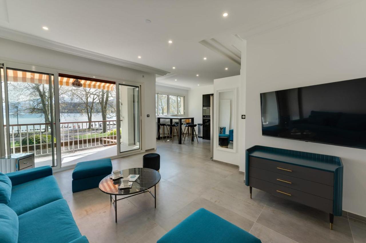 Swan Lake - Design Apartment Facing Lake Annecy Esterno foto